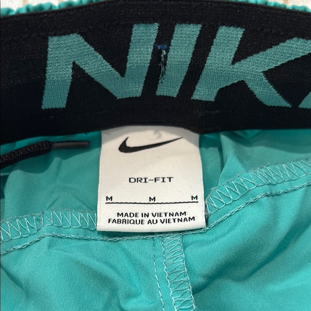 Nike Teal Athletic Shorts - Picture 2 of 2